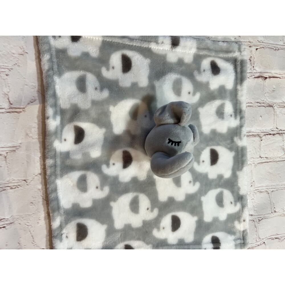 Manhattan kids elephant lovey security blanket baby plush